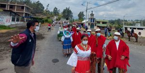 Ayer se interrumpió un desfile en Picaihua.